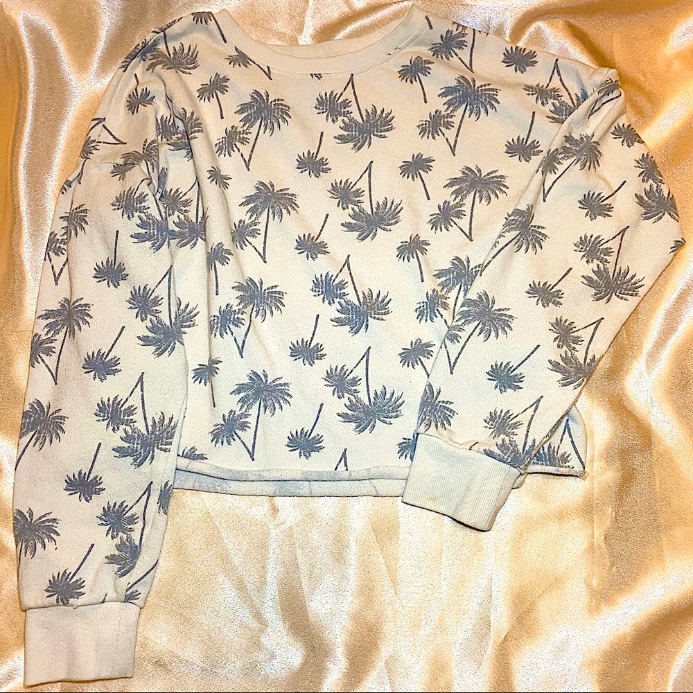 Zoe+Liv Palm Tree Sweatshirt